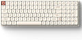 IQUNIX Magi96 Low Profile Keyboard Wireless Creamy Keyboard with Number Pad, Hot-Swappable, RGB Backlit, Full Aluminum, VIA Customizable for Mac/Windows/Linux(White)