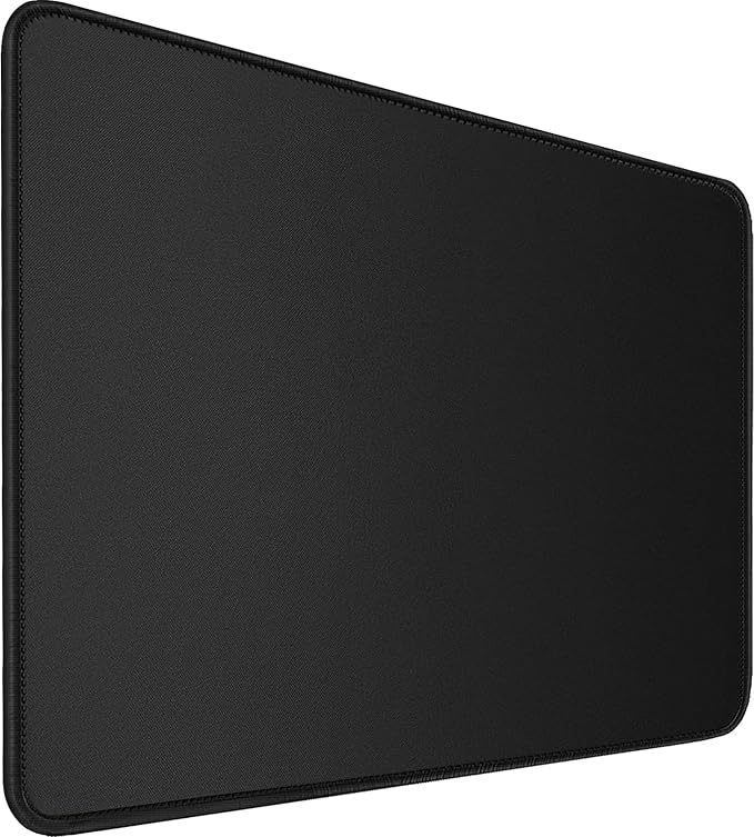 Mouse Pad, Upgraded 30% Larger Mouse pad with Durable Stitched Edges, Waterproof Mousepad, Nonslip Natural Rubber Base Mouse pad for Gaming Computer, Laptop, Office, Home, 11.8 x 9.8 x 0.12 in