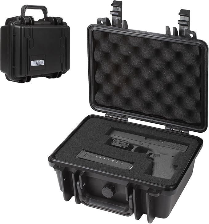 Durabox All Weather Hard Case 10 x 9 x 5” - TSA Approved Hard Shell Travel Case with Customizable Foam for Cameras, Lenses, Electronics and Other Gear