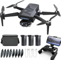 3-Axis Gimbal GPS Drone with 4K Camera, 90 Min Long Flight Time,3280 FT Long Control Range, Auto Return, Follow Me, Brushless Motor, 5G FPV RC Quadcopter for Beginners(Under 249g)