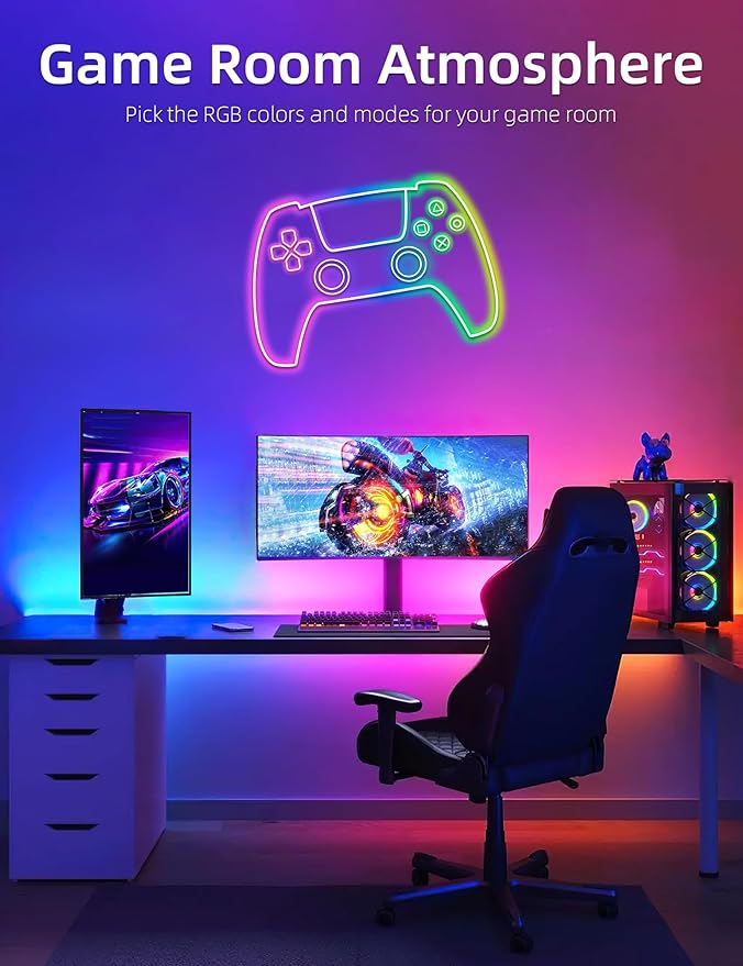 Lamomo LED Neon Rope Lights 32.8Ft, RGB LED Strip Lights Control with App/Remote, Music Sync Color Changing Waterproof Flexible Led Light Strip, Cuttable Gaming 24V Neon Lights for Bedroom Indoor