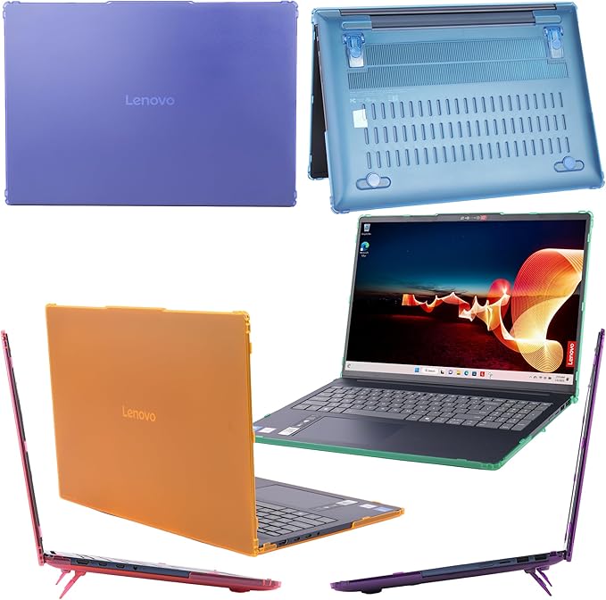mCover Case ONLY Compatible for 2024-2026 16" Lenovo IdeaPad Slim 5 16AHP10 16ARP10 16AKP10 16IRH10 16IAH10 16IRU9 16ABR8 Series Windows Computers(NOT for Other Lenovo Models)- Pink