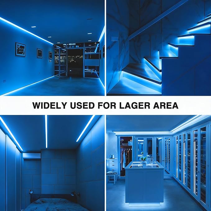 ZSLAIFU 5V USB LED Light Strip, COB LED Strip Lights, Ice Blue 5V LED Lights, Small LED Strip Light, TV Lights for TV Under Cabinet Kitchen Living Room Shelving or Displays (Ice Blue, 3.28ft)