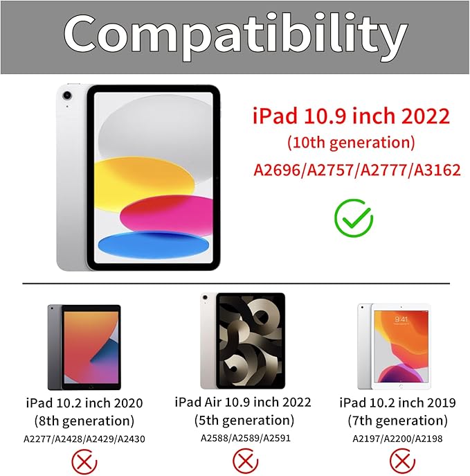 Lovmooful Compatible for iPad 11th 11-Inch A16 (2025),iPad 10 (10.9-Inch,2022 Model,10th Generation) Case with Pencil Holder Cute Striped Aesthetic Design Soft TPU Trifold Stand Protective-Apricot