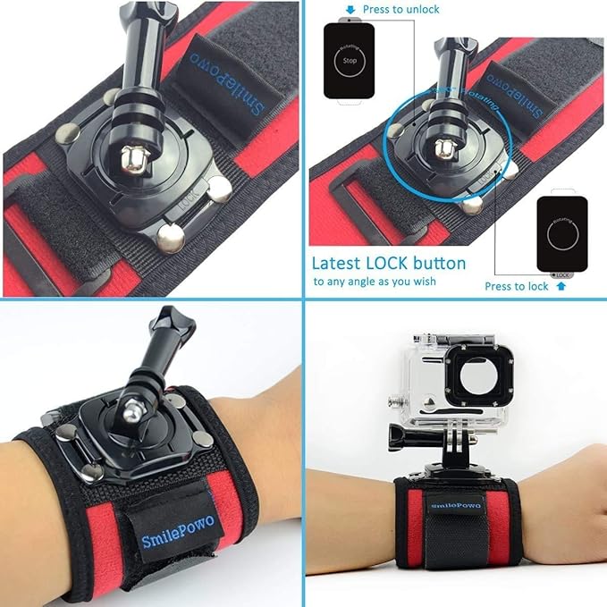 51-in-1 Action Camera Accessories Kit for GoPro Hero 11 10 9 8 Max 7 6 5 4 3 3+ 2 1 Black GoPro 2018 Session Fusion Silver White Insta360 DJI AKASO APEMAN YI Campark XIAOMI Action Camera