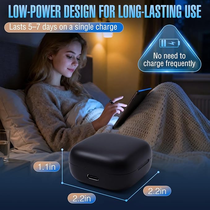 Halo Ring Smart– Compatible with iOS and Android Systems, No Subscription Required, Long Battery Life, Equipped with Sensor Technology, Supports Fitness, Blood Oxygen, and Sleep Monitoring.