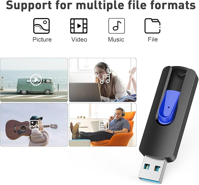 RAOYI 10 Pack 16GB USB 3.0 Flash Drives Slide Retractable Memory Stick Bulk Thumb Drive Jump Drive Zip Drive USB Sticks Data Storage Backup for PC Mac (16G, 10 Mixed Color)