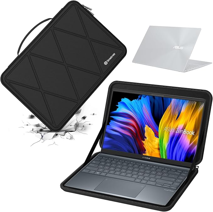 Smatree Hard EVA Protective Sleeve Compatible for 14 inch ASUS Chromebook CX1405, for 14 inch ExpertBook B9 OLED/P1, for Vivobook 14 Case (X8039)