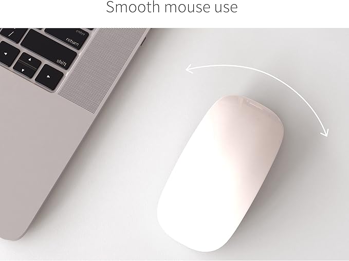 RENMTURE Dual-Sided Mouse Pad, Natural Cork & PU Leather Large Desk Pad for Office and Home Work, Desk Protector Non-Slip, Waterproof, Easy Clean (White, 32"x16")