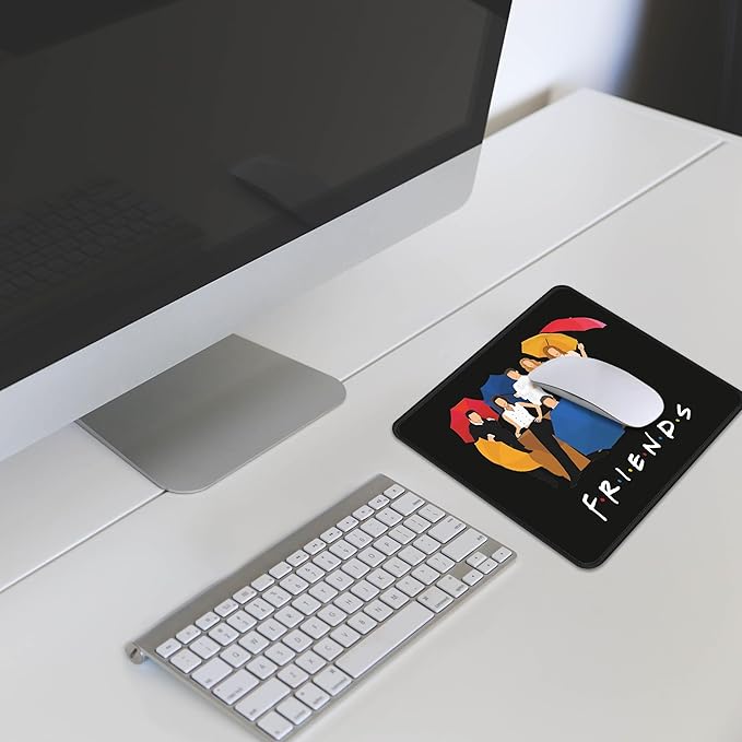Friends Merchandise Mouse Pad for Desk, Computer or Gaming Mousepad, Friends Merch Mouse Mat, Funny Friends Gifts for Coworkers, Friends, Families or Friends TV Show Fans