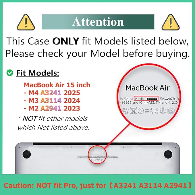 DTangLsm for MacBook Air 15 inch Case 2026 2025-2023 M5 M4 M3 M2 A3448 A3241 A3114 A2941 MacBook Air 15" Case, Retro Leather Hard Cover for MacBook Air 15 inch 2025+Keyboard Skin,Green Embossed Floral