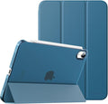 MoKo for iPad mini 7 (A17 Pro) Generation Case 2024, iPad mini 6 Case 2021, 8.3-inch Slim Lightweight Protective Hard Back PC Shell Stand Cover Support Touch ID, Auto Wake/Sleep, Peacock Blue