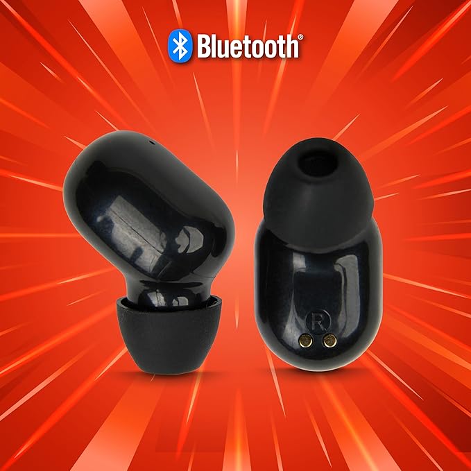 Sonic The Hedgehog Wireless Earbuds, True Wireless Bluetooth Earbuds, in-Ear Headphones with Active Noise Cancelling and Charging Case (Shadow The Hedgehog)