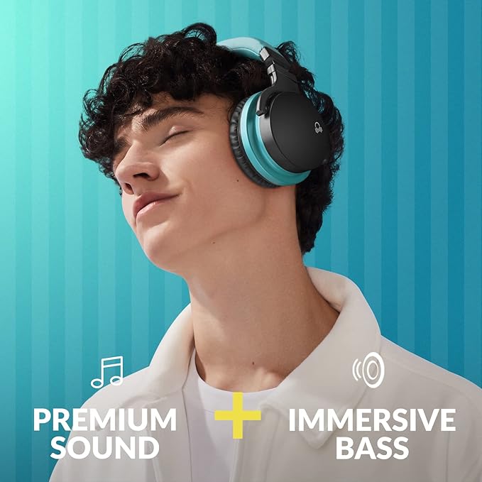 Million Sold Classic E7 Active Noise Cancelling Headphones with Upgraded HD Sound, Wireless Bluetooth Headphones Over The Ear Unequaled Comfort, Vivid Deep Bass, for Home Office Travel Gift-Pair