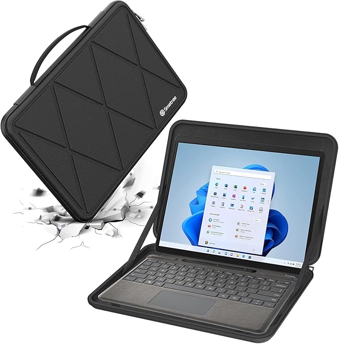 Smatree Hard EVA Protective Sleeve Compatible for 13 inch Microsoft Surface Laptop Copilot+PC 2025, for Surface Pro 11/10, for SurfacePro Copilot+PC 2024/SurfacePro 10 for Business Case (X8019T)