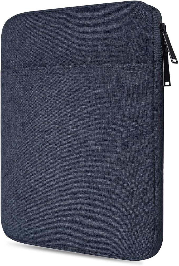 Tablet Sleeve Case for iPad Pro 11 Inch, iPad 9th/8th/7th Gen 10.2, iPad Air 5/4 10.9 Inch, Samsung Galaxy Tab A8 10.5" Protective Bag, Fit Apple Smart Keyboard, Blue