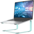 SOUNDANCE Laptop Stand for Desk, Ergonomic Metal Computer Riser for 12-17.3 Inch Laptops, Heavy Duty Stable Desktop Holder, Improves Eye Level & Workspace Organization, Blue
