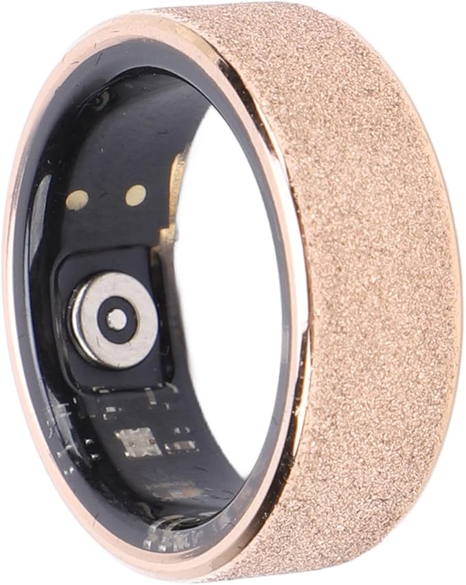 Smart Ring Health Tracker,IP68 Water Resistant Smart Ring Fast Charging Sports Monitoring Ring for Sports Sleep