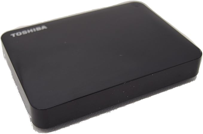 Toshiba Canvio Connect II 2TB Portable Hard Drive, Black(HDTC820XK3C1)