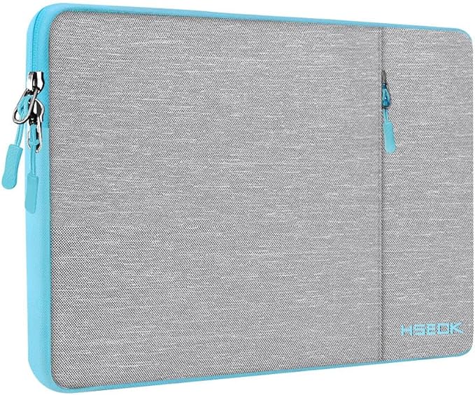 Hseok Laptop Case 13 Inch Sleeve Compatible with MacBook Neo 13, MacBook Air Pro 13 M5/M4/M3/M2/M1, iPad Pro Air 12.9" 13", XPS 13, Protective Computer Bag with Side Pocket & Dual Zippers,L02G02