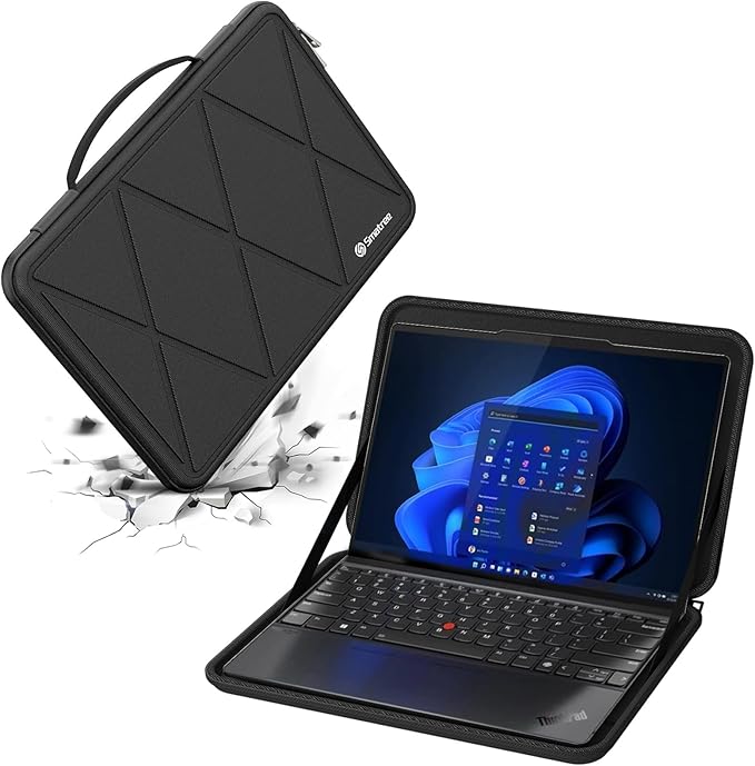 Smatree Hard EVA Protective Sleeve Case Compatible for 14 inch Lenovo IdeaPad 1i/1 Gen 7, 14 inch Lenovo ThinkPad C14 Chromebook Enterprise, Anti-Shock and Waterproof Laptop Case (X8243T)