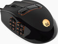 Hedgehog MMO Gaming Mouse - 16 000 DPI - 23 Programmable Buttons - Switch to Joystick Mode with Spring-Loaded Base - PC, Mac, Ubuntu Linux