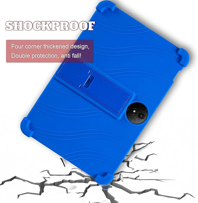 ATOOZ for TCL NXTPAPER 11 Plus Tablet Case 2025 (9469X) with PC Stand Soft Silicone Kids Case for TCL NXTPAPER 11 Plus 11.5 Inch (Blue)