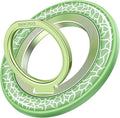 SYNCWIRE Magnetic Phone Ring Holder for MagSafe - Phone Grip Stand with 360° Rotation Finger Ring Kickstand Compatible with iPhone 17 16 15 14 13 12 Pro Max MagSafe Accessories,Honeydew Green