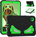 AKABEILA Compatible with Samsung Galaxy Tab A11+ 2025 11 inch Tablet Case，Lightweight Shockproof Rugged Protective Cover with Kickstand for Kids Children Boys Babies Dark Green
