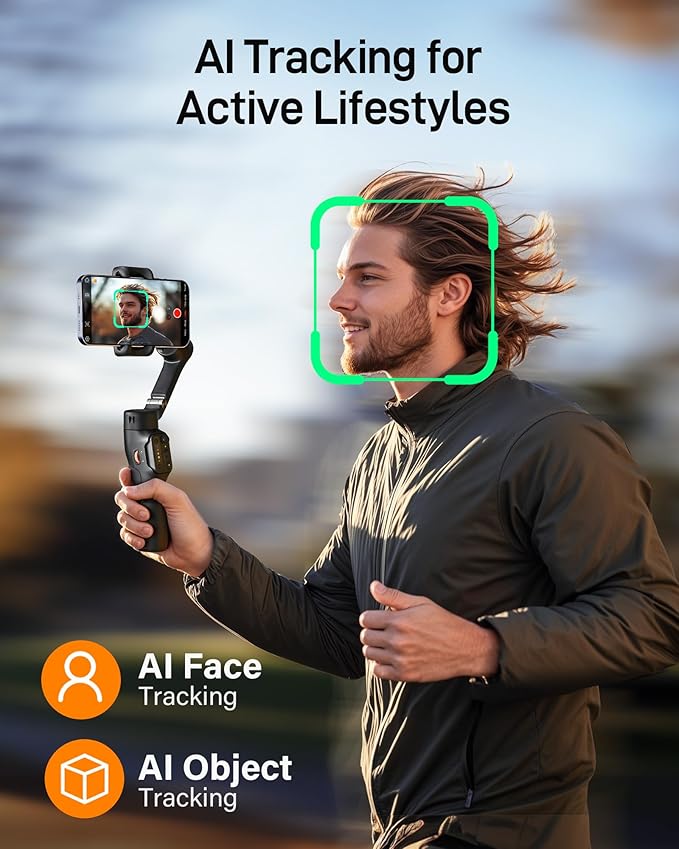 hohem iSteady X3 SE Gimbal Stabilizer for iPhone & hohem iSteady V3 Gimbal Stabilizer for Smartphone