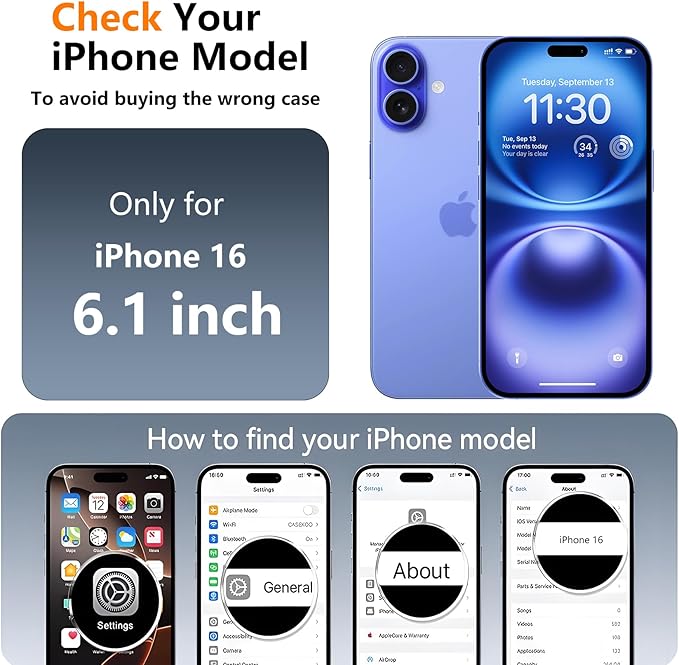 SPIDERCASE Magnetic for iPhone 16 Case,with [3 Stand Ways] [Military Grade Drop Protection] with Invisible Stand Shockproof Slim Phone Case for iPhone 16 6.1'',Light Pink