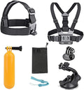 AKASO 7 in 1 Action Camera Accessories Kit for EK7000/EK7000 Pro/Brave 4/Brave 4 pro/Brave 7 LE/Brave 7/Brave 8/V50X/V50 Pro/V50 Elite/GoPro Hero 13 12 11 10 9