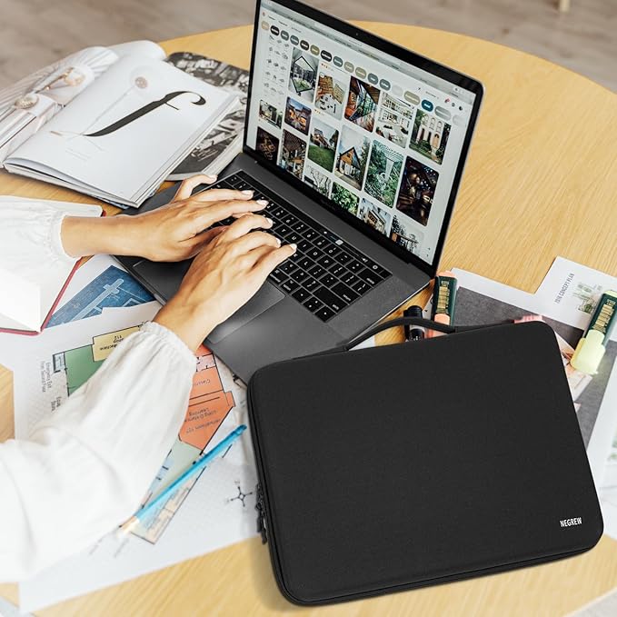 Hard Laptop Sleeve Case Compatible with MacBook Air 13/13.3/13.6 Inch M2/M3 MacBook Pro 13/14 Inch M1/M2/M3