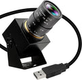 IFWAETR 4K USB Camera 2.8-12mm 4X Optical Manual Lens 2160P OpenCV Webcam Close up Zoom in and Out Video Conference Camera Pug and Play for Jetson Nano Laptop Raspberry Pi and Mac OS