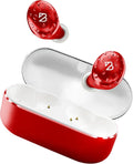 Back Bay Audio Tempo 30 Wireless Earbuds for Small Ears - Award-Winning Sound, Sweatproof Bluetooth Earbuds, Tech Fitness Gifts for Men, Comfortable Bluetooth Ear Buds for Women - Red