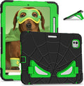 AKABEILA Compatible with Apple iPad Pro 11(2024) 11 inch Tablet Case，Lightweight Shockproof Rugged Protective Cover with Kickstand for Kids Children Boys Babies Dark Green