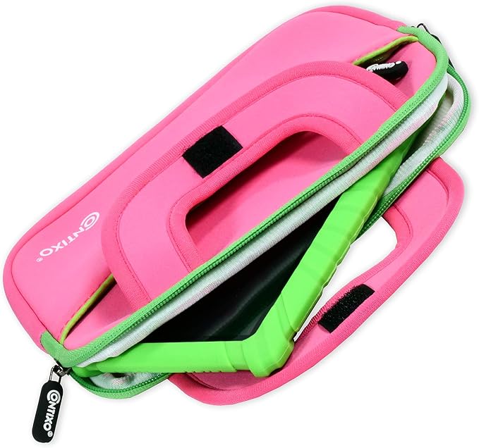 Contixo 10" Tablet Sleeve Bag Compatible for Contixo K101 Kids Tablet, Amazon Fire HD 10 Kids Edition, Kindle Fire HD 10.1 Inch with Accessory Pocket
