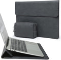 HYZUO 13 Inch Laptop Case Sleeve with Stand for 2026-2018 MacBook Air 13 M5 M4 M3 M2 M1, 2026 13" MacBook Neo, 2026-2016 MacBook Pro 13 M2 M1, iPad Pro/Air 13, Surface Pro 12-3, XPS 13, Graphite