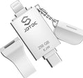 Genuine 256GB Apple MFi Certified Photo Stick for iPhone 17/16/15/14-3 in 1 USB C Flash Drive & Memory Stick - High Speed External Storage for Photos Videos iOS Backup, Android & PC (True Capacity)