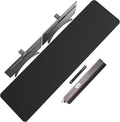 CENNBIE Leather Desk Mat Protector, 59" x 16" Extra Large Office Desk Pad Mat for Full Desk, Computer Desk Mat on top of desks - Oversized Large Mouse Pad (Black)