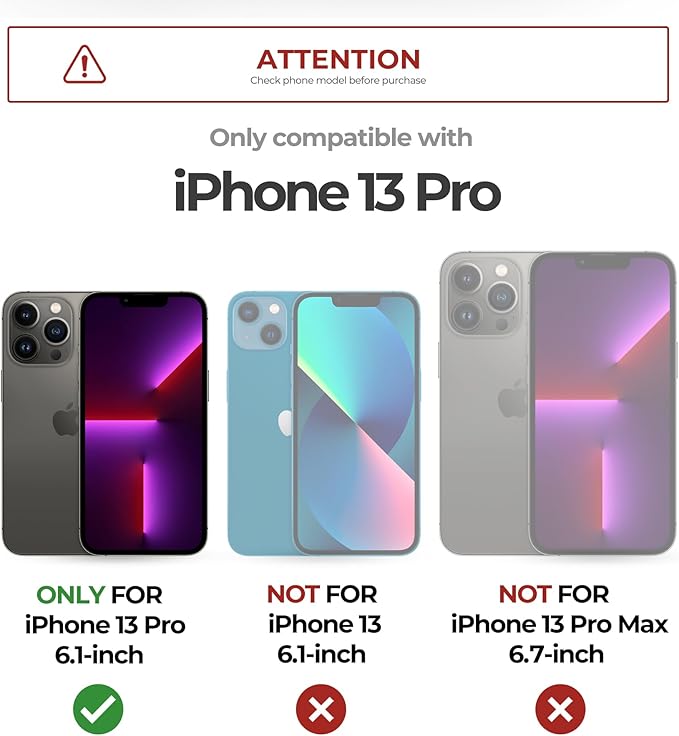Dexnor for iPhone 13 Pro Case with Slide Camera Cover & Adjustable Kickstand & Built-in Screen Protector, Magnetic Rugged Shockproof Bumper Cases Heavy-Duty Magnetic Protective Cover,Army Green