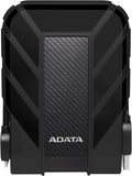 ADATA HD710 Pro - 2 TB External Hard Drive - Shockproof, Waterproof & Dustproof - Durable Storage - For Gamers, Students & Professionals - Mac, PC & Linux Compatible - Black - AHD710P-2TU31-CBK