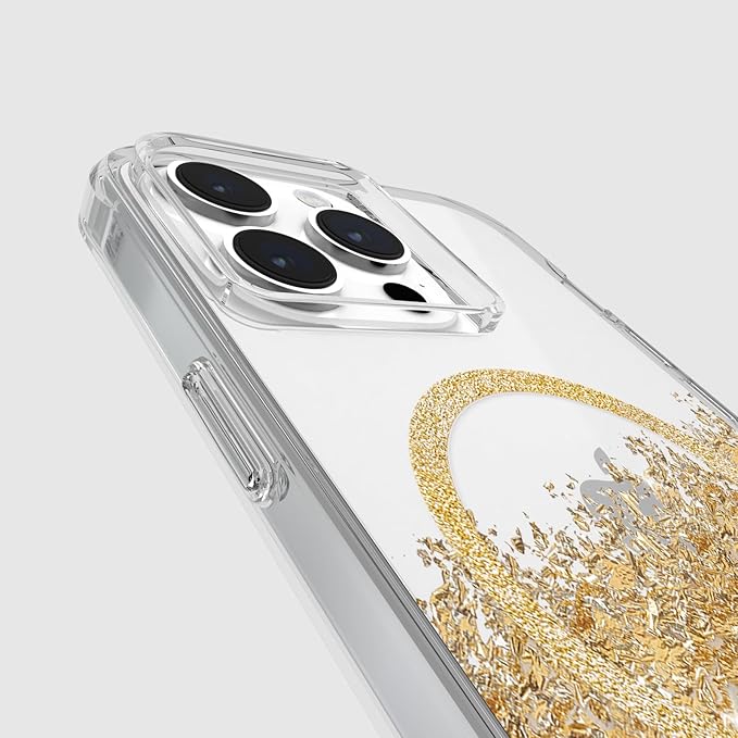 Case-Mate iPhone 15 Pro Max Case - Karat Marble [12ft Drop Protection] [Compatible with MagSafe] Magnetic Cover with Cute Bling Sparkle for iPhone 15 Pro Max 6.7", Anti-Scratch, Shock Absorbent, Slim