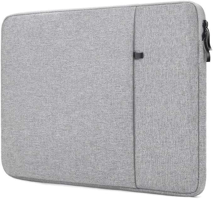 ProElife 12-Inch Laptop Tablet Sleeve Case for 2024-2014 Surface Pro 4/5/6/7/7+/8/9/10|Surface Laptop Go 1/2/3 12.4"|iPad Pro 12.9'' M2|Galaxy Tab S8+/S7+ Bag Water-Resistant Cover (Gray)