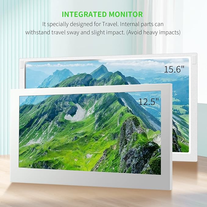 G-STORY 15.6" Portable Monitor 144Hz for Xbox Series S 2K Portable Gaming Monitor IPS Screen for Xbox Series S（not Included） with Two HDMI, HDR, Freesync Game Mode Travel Monitor