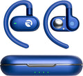 Raycon Fitness Open Ear Earbuds – Open Ear Headphones, Earbuds Wireless Bluetooth, Running Headphones, Sweat & Water-Resistant Earphones, 40 Hours Battery Life (Blue)