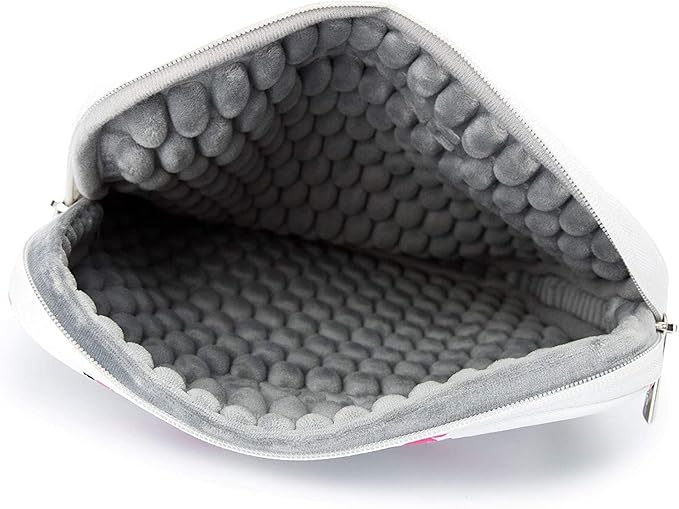 Kinmac 360° Protective Laptop Sleeve Case with Pockets, Color Stripe Pattern, Padded Cover with Handle (15.6 inch-16 inch)