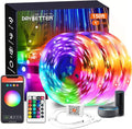 DAYBETTER Smart WiFi LED Strip Lights 150ft (3x50ft), RGB Color Changing, Alexa Google Voice Control, Music Sync, App Remote, Indoor Home Decor for Bedroom Gaming Room Party