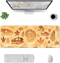 Retro Fossils Mouse Pad XL Large Mousepad Non Slip Rubber Base Desk Mat for Laptop Computer Gaming 31.5" X 12"