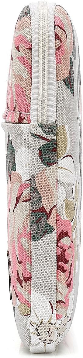Canvaslife Pink Rose Laptop Sleeve 15 Inch 15 Case and 15.6 Laptop Bag